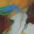 Blauer See Acryl auf Leinwand 50 x 50 cm 2011